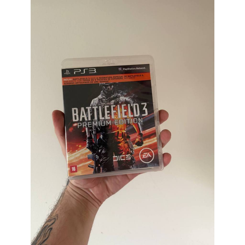 ENVIO IMEDIATO JOGO BATTLEFIELD 3 PREMIUM EDITION PLAYSTATION 3 PS3 MIDIA FISICA