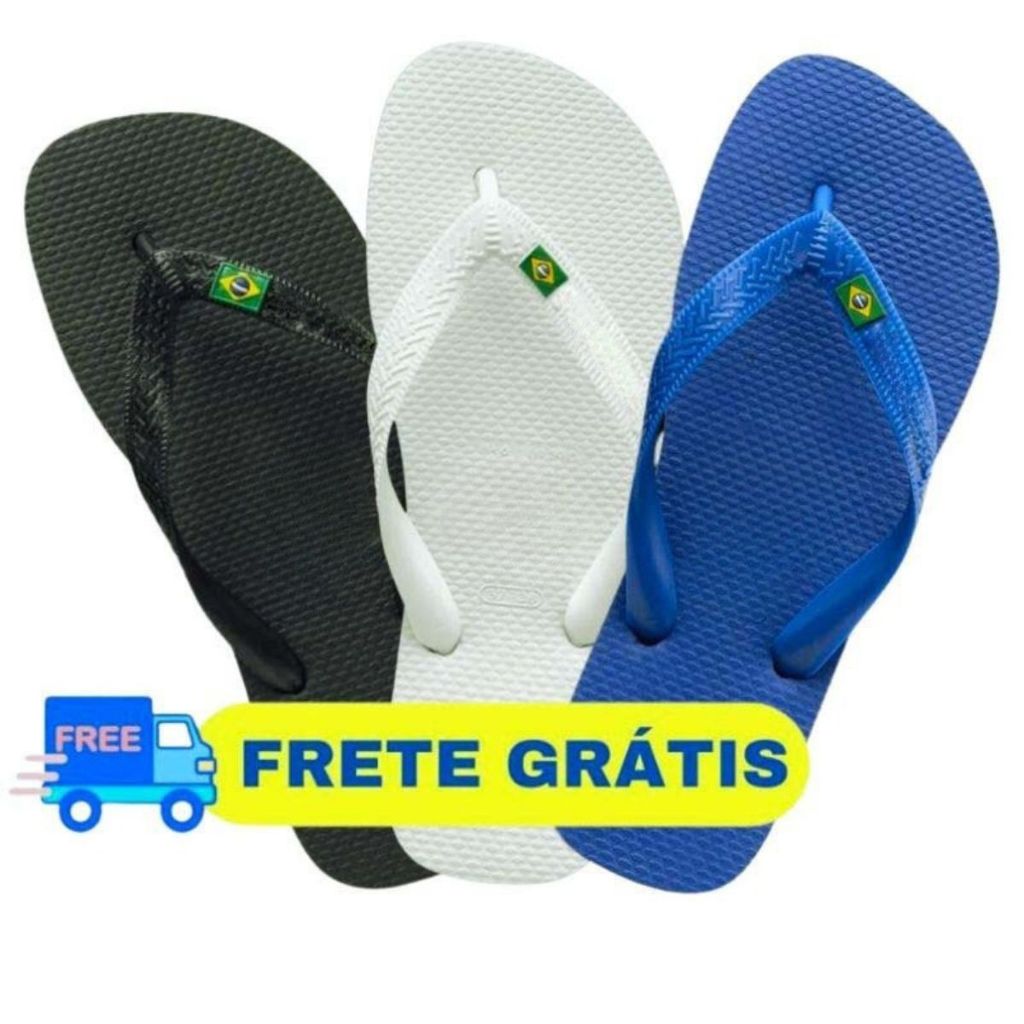 Chinelo Sandália Masculino Chinelo Branco Chinelo Preto Chinela Masculina Chinelo Barato Envio Full