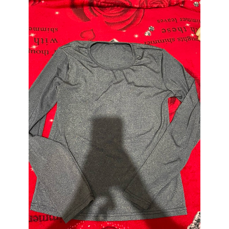 blusa feminina cinza manga longa moda meinina mulher