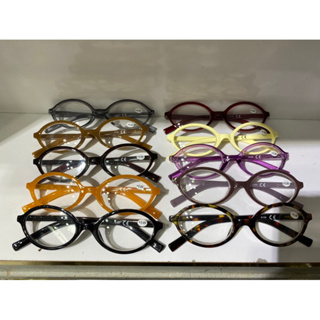 óculos de grau pra perto leitura 6100 oval retrô moda masculino feminino unisex em Oferta na Shopee