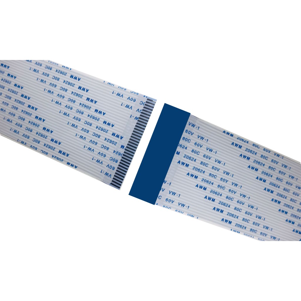 Cabo Flat 33 Vias Invertido 4,2cm Largura 30cm Comprimento - Passo 1,25mm
