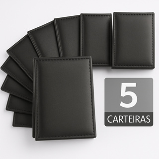 KIT Carteira Masculina Slim Otimizada - 5/10/20 UN em Oferta na Shopee