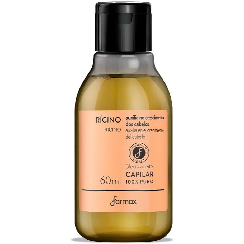 Óleo De Ricino Farmax 60ml em Oferta na Shopee