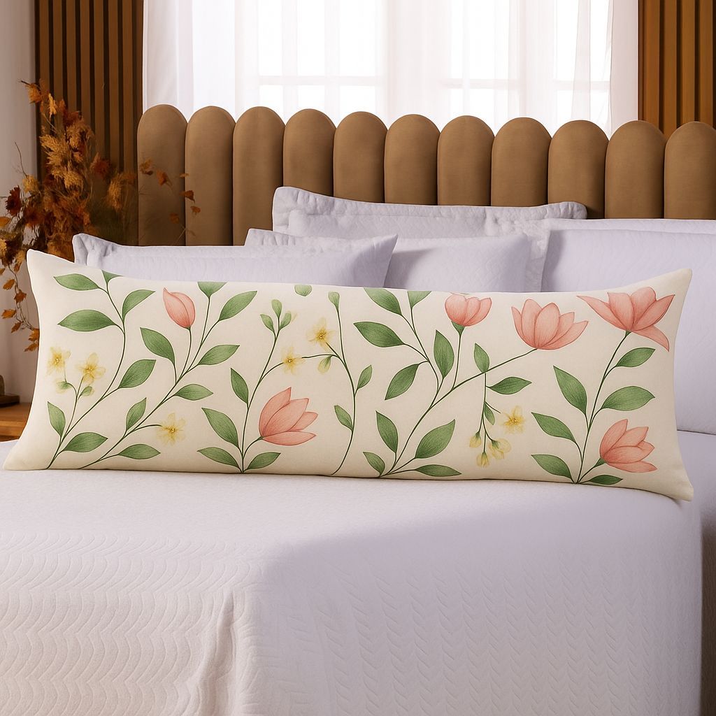 Capa Fronha para Travesseiro de Corpo Xuxão 1,30 m x 45 cm Percal Algodão Várias Cores em Oferta na Shopee