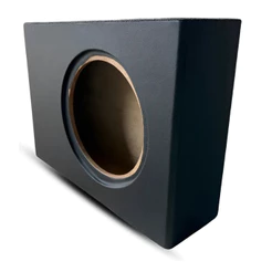 Caixa Slim Dutada 8 Polegadas Vazia Sub Slim Com Borne Vazia