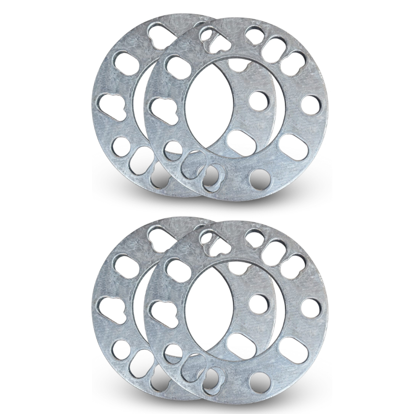 Kit 4 Espaçadores 6mm Rodas 4x100 GM Chevrolet Montana Celta Onix Prisma Corsa