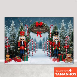 Painel Tecido Fundo Foto 3d Natal Polo Norte Sublimado – FNT-834 em Oferta na Shopee