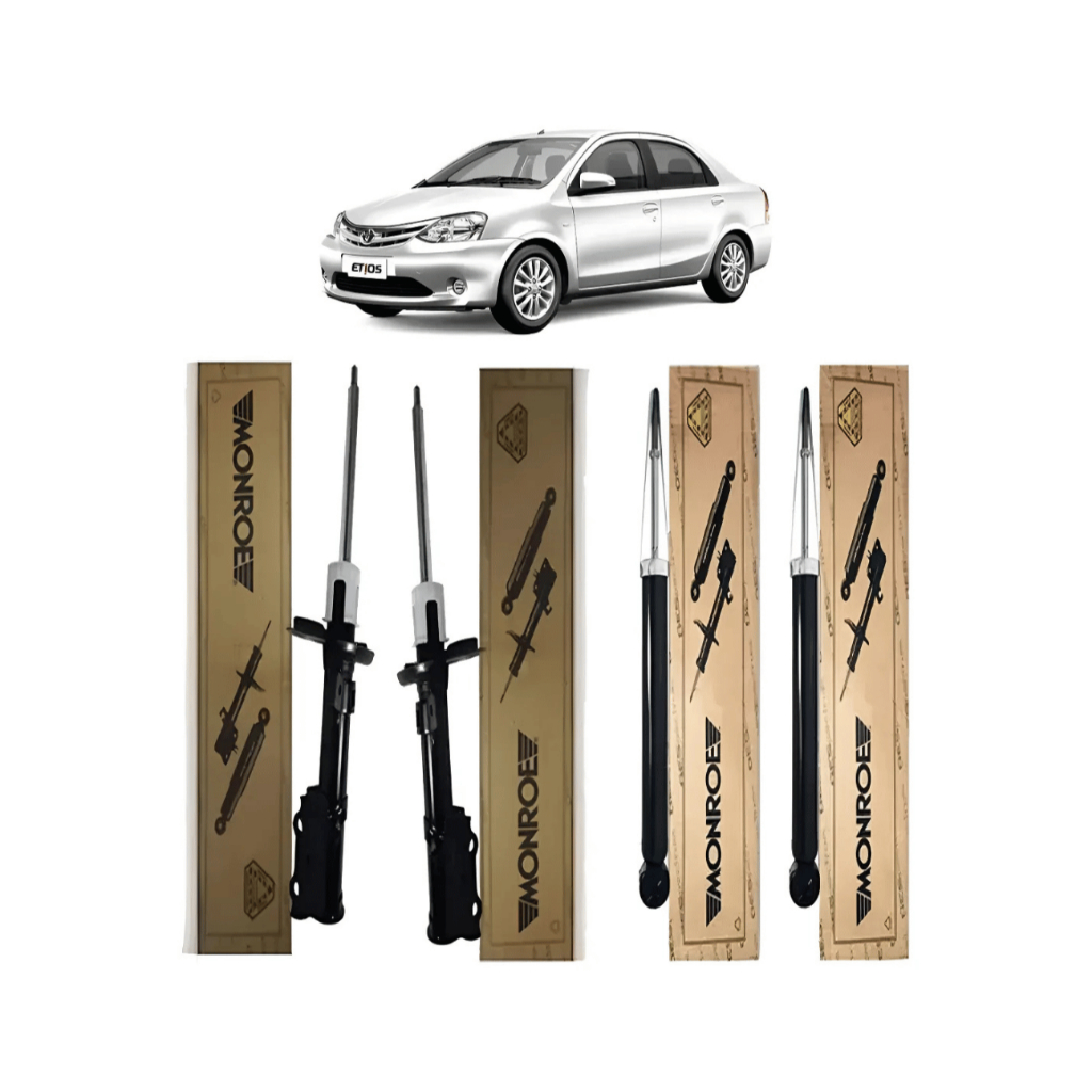 Kit Amortecedor Dianteiro Traseiro Toyota Etios Cross