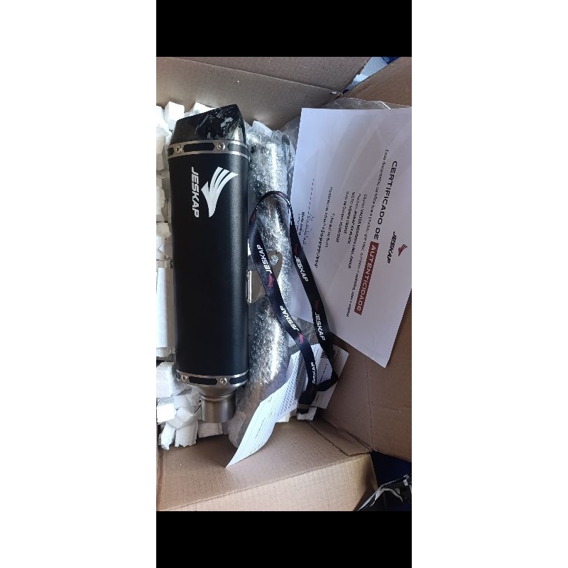 Escapamento esportivo Jeskap K4 completo CB300F 2023