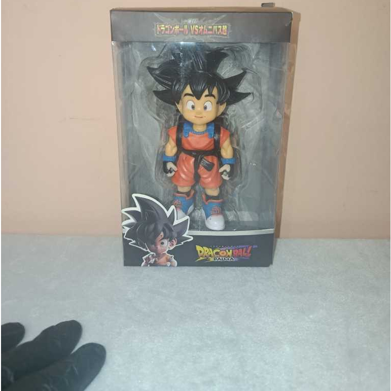 Boneco Goku Criança Dragon Ball Z – 18cm com Box 🐉🔥