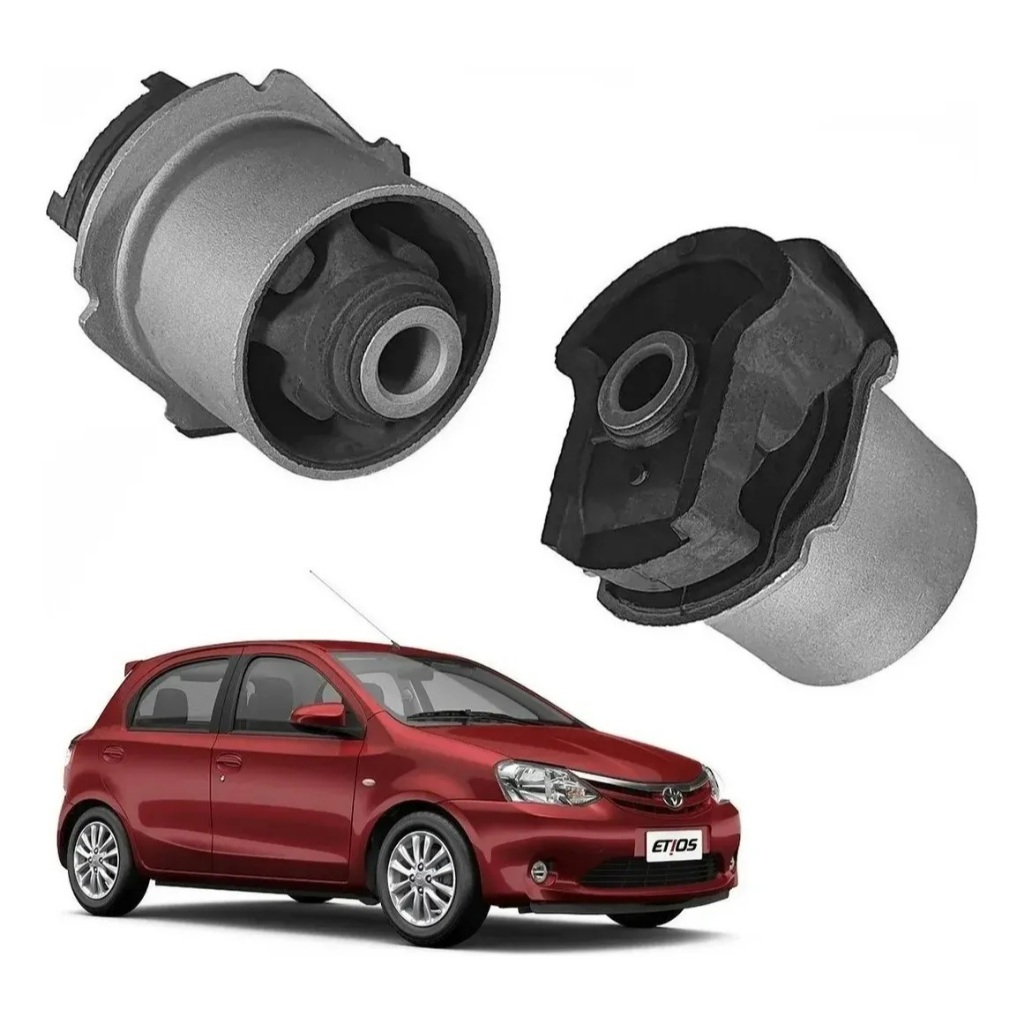 Kit 2 Bucha Eixo Traseiro Toyota Etios 2012 Á 2021