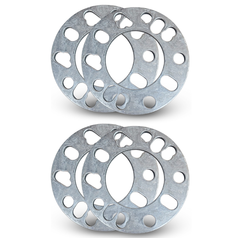 Kit 4 Espaçadores 6mm Rodas Vw 5x100 Polo Golf Virtus Nivus Bora Jetta