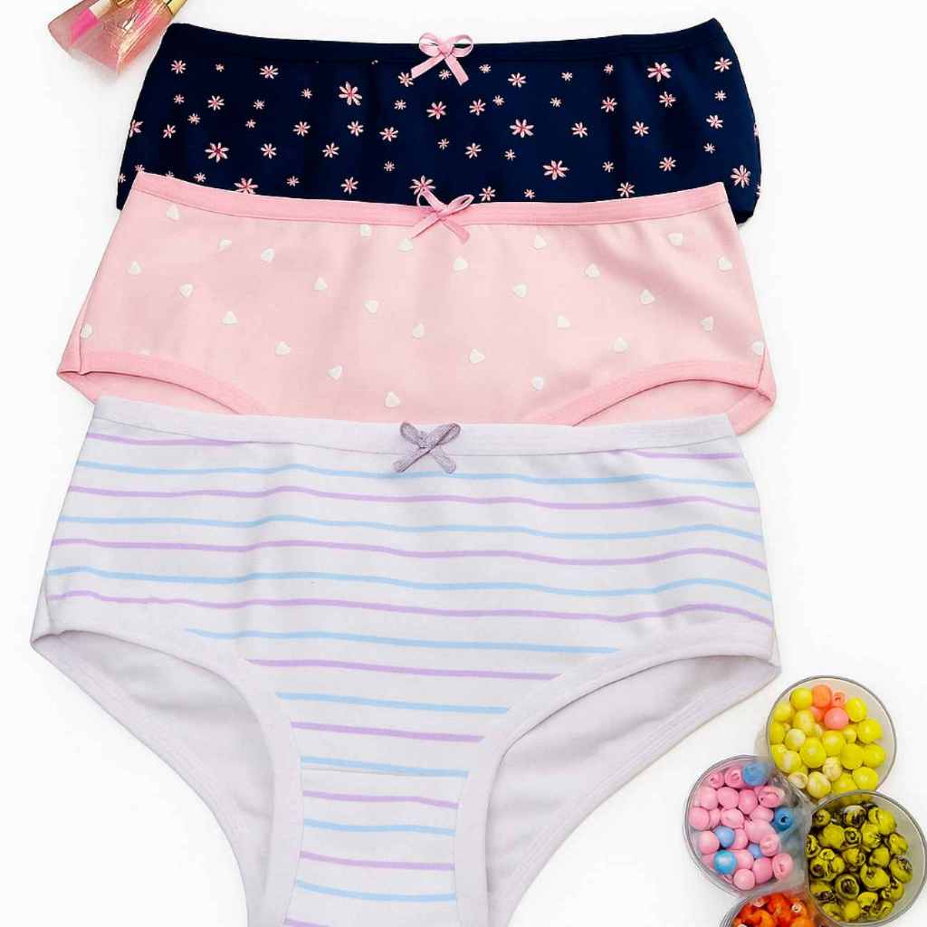 Kit 10 Calcinhas Infantil Menina em Algodão Estampadas em Oferta na Shopee