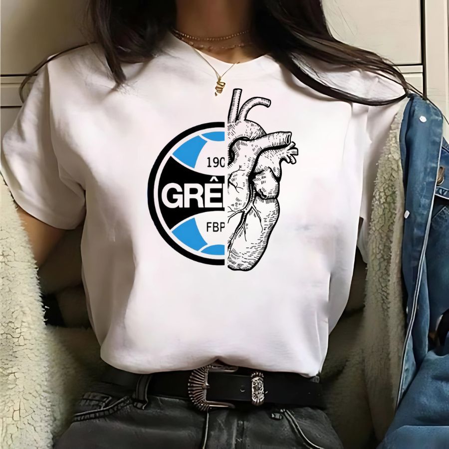 Camiseta T shirt Grêmio baby Look / Camisa Do Tricolor gaúcho