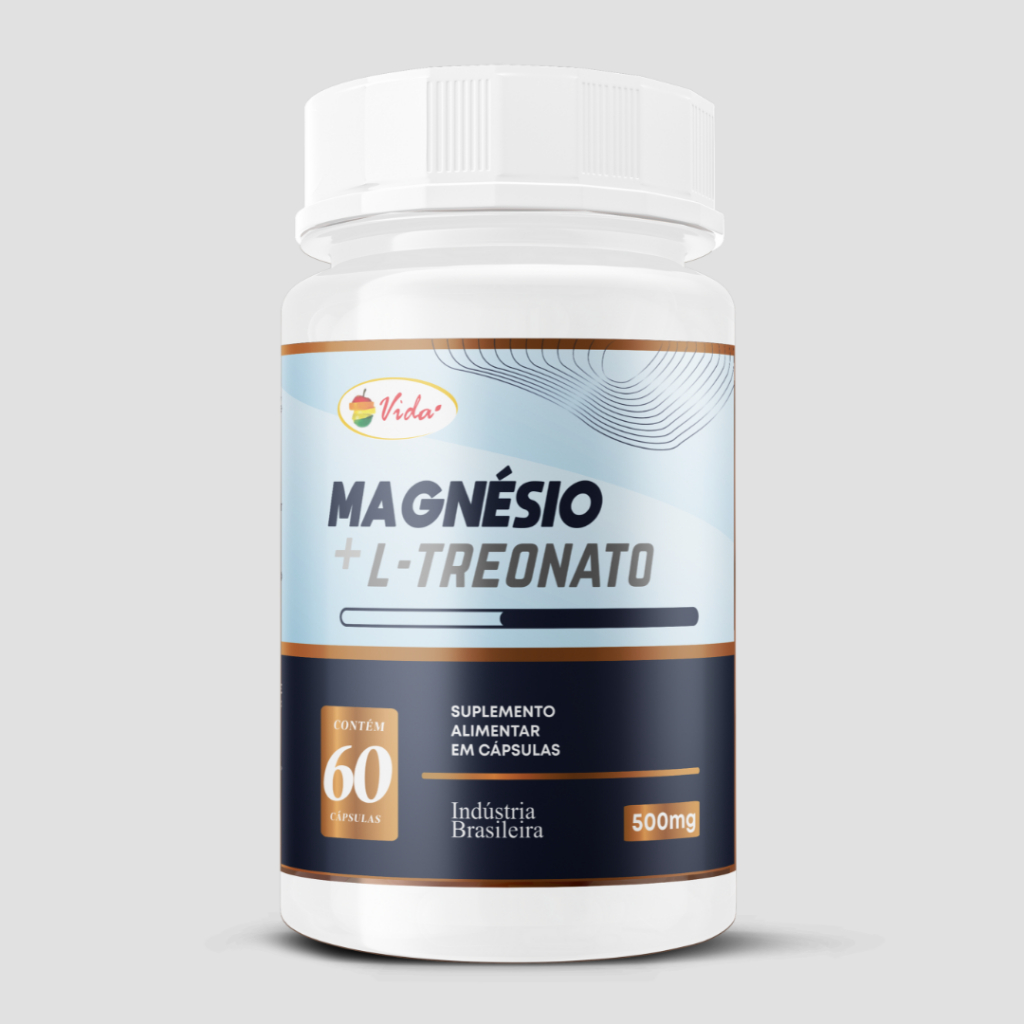 Magnésio + L-Treonato SUPLEMENTO ALIMENTAR CAPSULADO