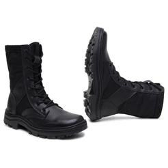 Coturno Militar Masculino Impermeável – Solado Tratorado Antiderrapante Confortável