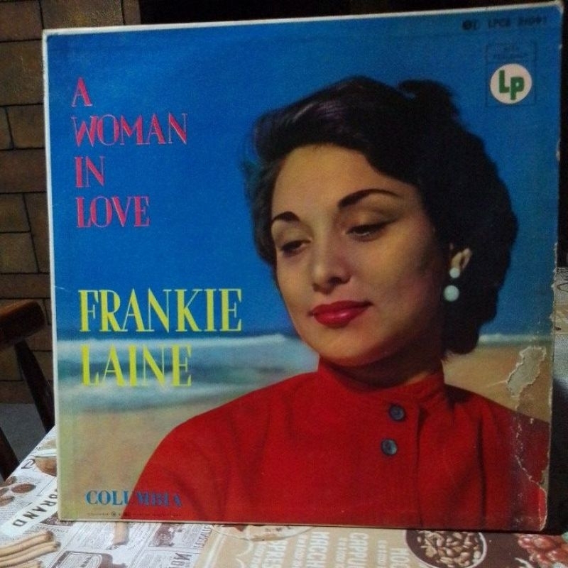 Lp Vinil Frankie Laine A Woman in Love 1956