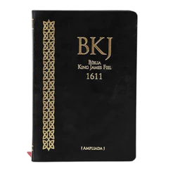 Bíblia King James 1611 UltraFina | Letra Normal | Tamanho Ampliada - Preta