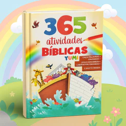 Livro 365 Atividades Bíblicas Para Crianças | Livro Infantil Bíblia