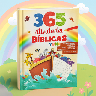 Livro 365 Atividades Bíblicas Para Crianças | Livro Infantil Bíblia em Oferta na Shopee