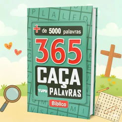 365 Caça Palavras Bíblico + De 5000 Palavras
