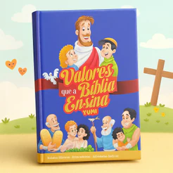 Livro Infantil Valores que a Bíblia Ensina - Histórias, Brincadeiras e Atividades Bíblicas para Crianças