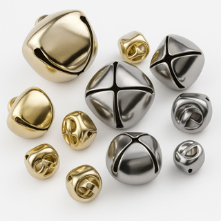 Guizo De Metal Para Coleiras Bijuterias Prata Ou Dourado 20 Peças em Oferta na Shopee