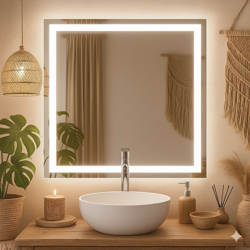 Espelho 40x40 Quadrado - Comprar com Melhor Preço em Decoração