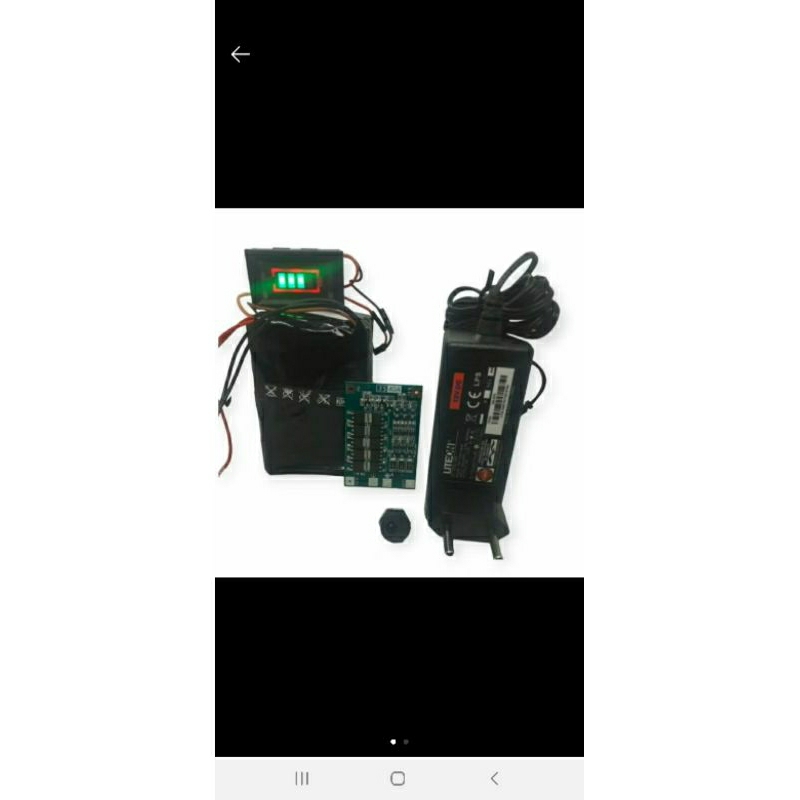 Kit Pack bate 12 v BMS +Medidor+Carregador som bob ts mp3 OFERTA