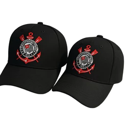 Kit Boné do Corinthians Adulto e Infantil/ Bordado com ajuste traseiro TOP