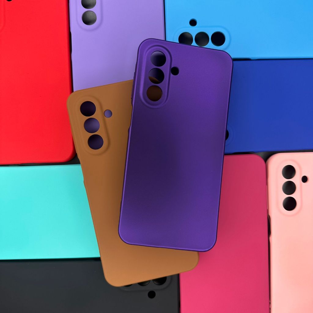 Kit Capa Aveludada + Película 3D ou Somente 1 Capa Para Samsung Galaxy A17 Case Silicone