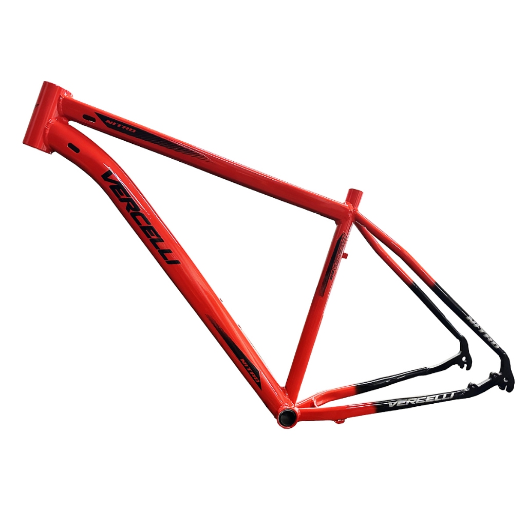 Quadro Bicicleta Aro 29 Vercelli Aluminio Cab Interno Gancheira Mtb Cabeamento interno