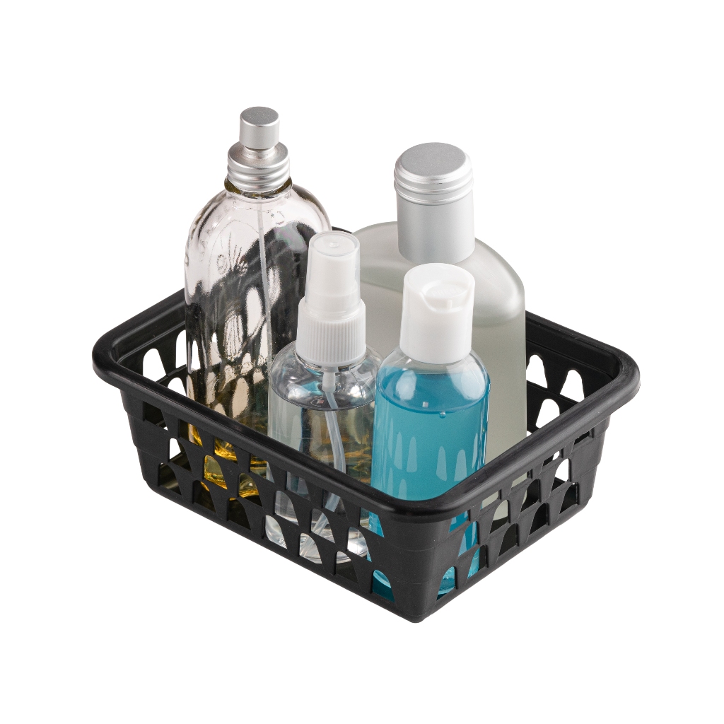 Kit 4 Cesto Organizador Multiuso Lavanderia Retangular 16x12x6 — imagem 2 de 2