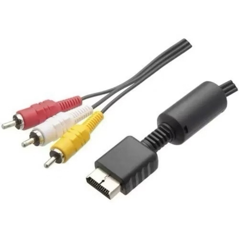 Cabo Componente Áudio E Vídeo Rca Playstation Ps2 Ps1 Ps3