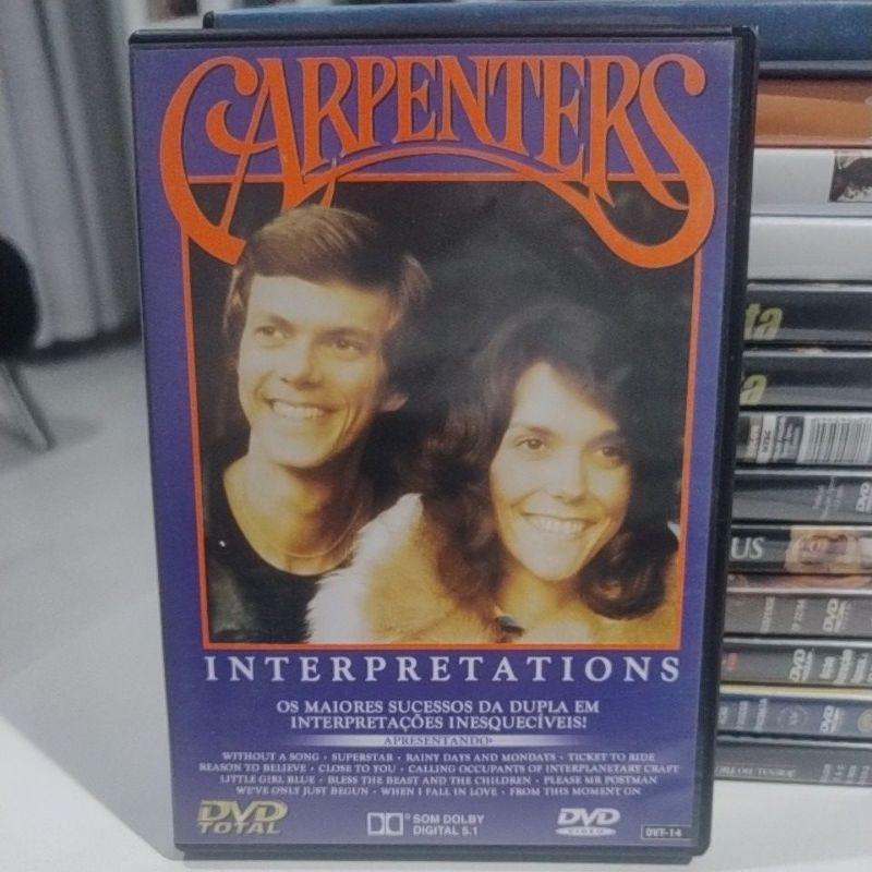 DVD Carpenters - Interpretations. ORIGINAL.