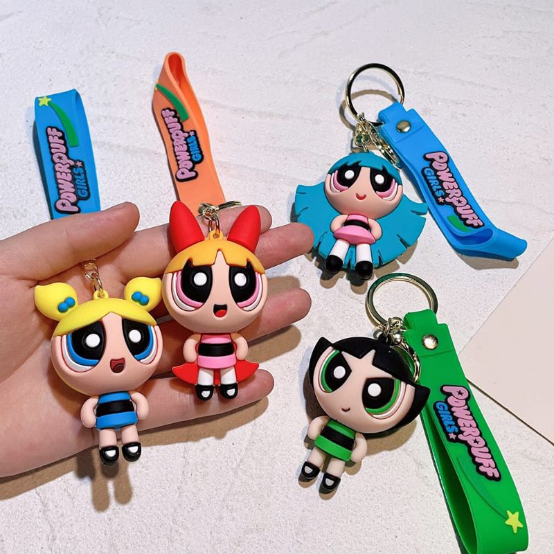 chaveiro meninas super poderosas lindinha florzinha docinho