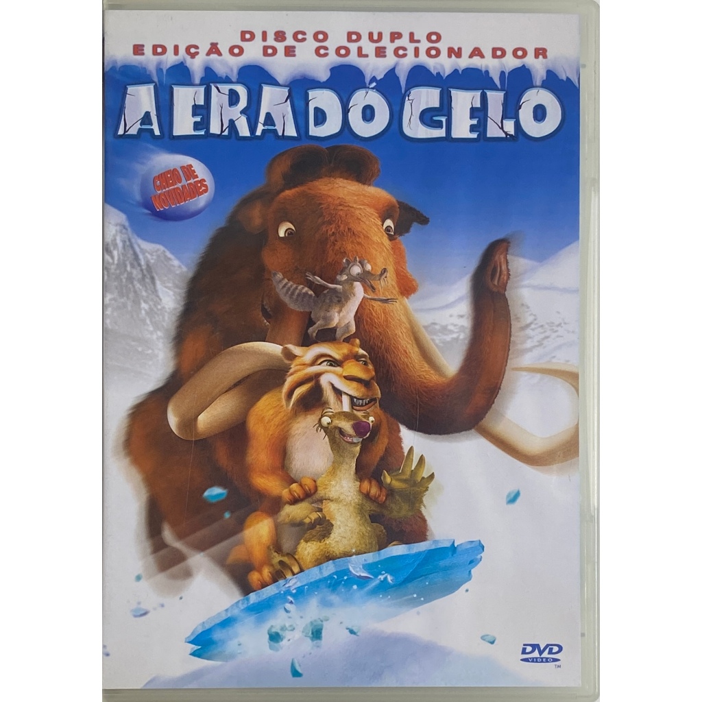 A Era Do Gelo - O Big Bang - Disco Duplo - DVD Original - Edição Colecionador
