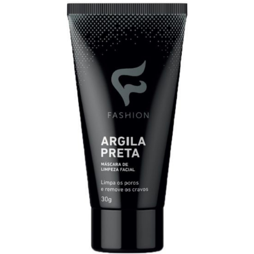 Argila Preta Máscara de Limpeza Facial E Cravos 30ml - Fashion Cosméticos em Oferta na Shopee