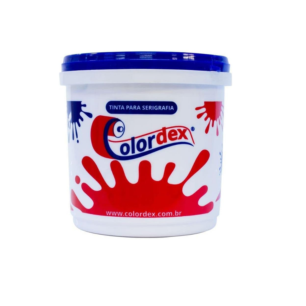 TINTA HIDROCOLOR BRANCO 900ML COLORDEX SERIGRAFIA