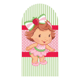 Capa Painel Romano Para Festa Sublimado Tema Moranguinho em Oferta na Shopee