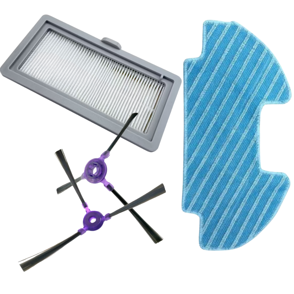 KIT Escova Filtro e MOP p/ Robô Aspirador Compatível c/ Samsung Powerbot-e Vr 50