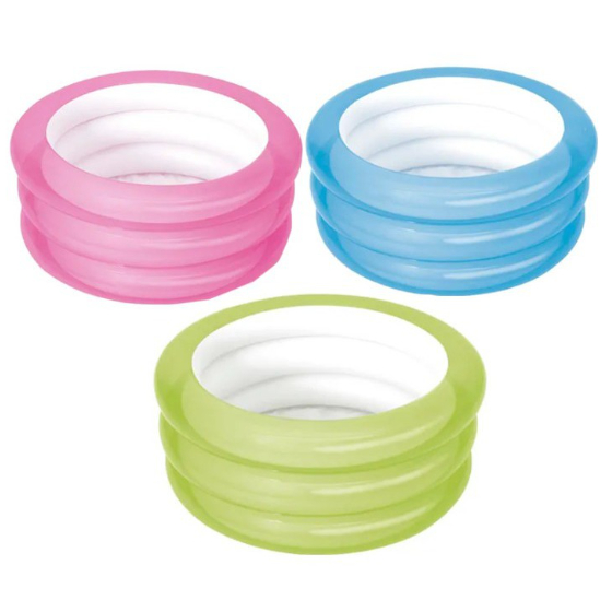 Banheira Inflável Mor 80 e 130 Litros | Piscina Infantil Portátil | Ideal para Crianças e Bebês