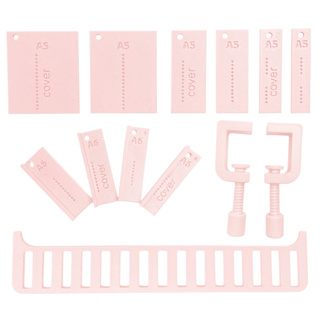 Kit Gabarito Encaderna The Cinch Com Mini Prensa em Oferta na Shopee