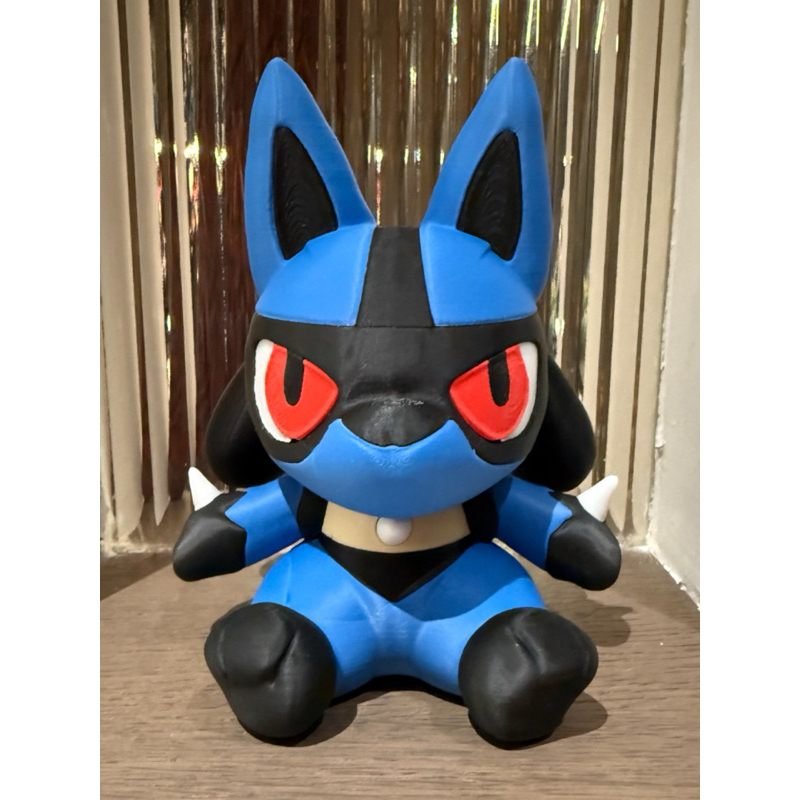 Boneco Pokémon Lucario 15cm – Brinquedo Decorativo Colecionável - Figura de ação