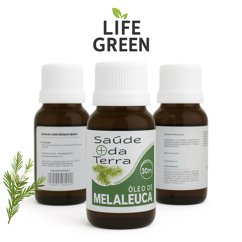 Óleo de Melaleuca 30ml: Antisséptico Natural, Purificador e Cuidador da Pele em Oferta na Shopee