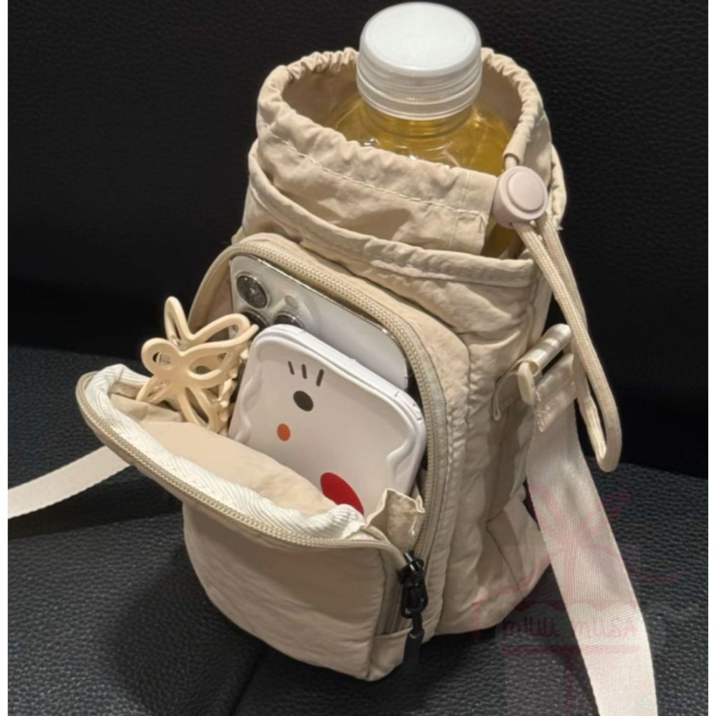 Bolsa portátil de garrafa de água, com saco de telefone celular, para 40/30 oz em Oferta na Shopee