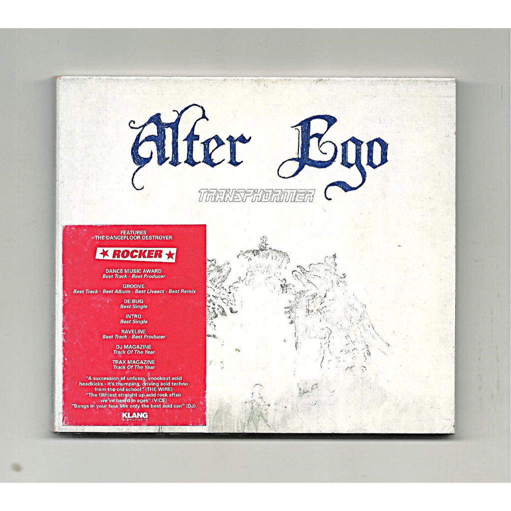 CD - Alter Ego – Transphormer - Imp.Germany - 2004 - genero: -Techno, Electro, Experimental