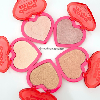 Iluminador Compacto Heart Radiance Dopamine Ruby Rose| Brilho Radiante e Toque Suave em Oferta na Shopee