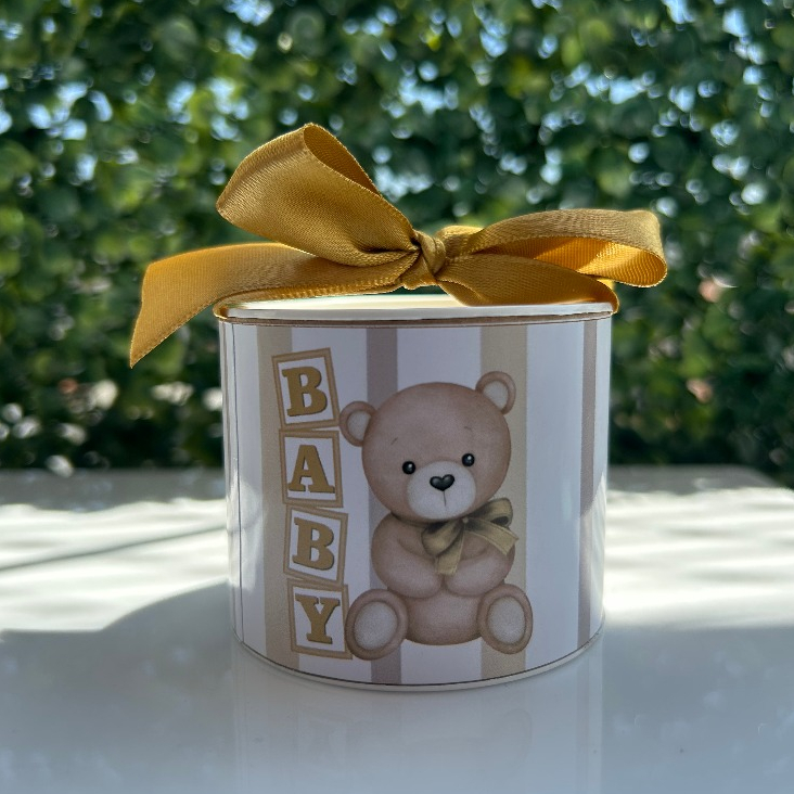 Mini Tubolatas Personalizadas Lembrancinha, Maternidade, Aniversário, Chá Revelação -5X6 - FAZEMOS TODOS OS TEMAS