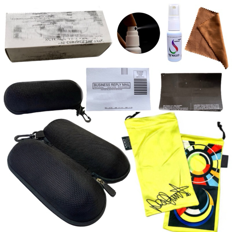 Estojo Para Óculos Kit Completo modelo Universal Spray Limpa Lentes Flanela e Saquinho de Microfibra em Oferta na Shopee